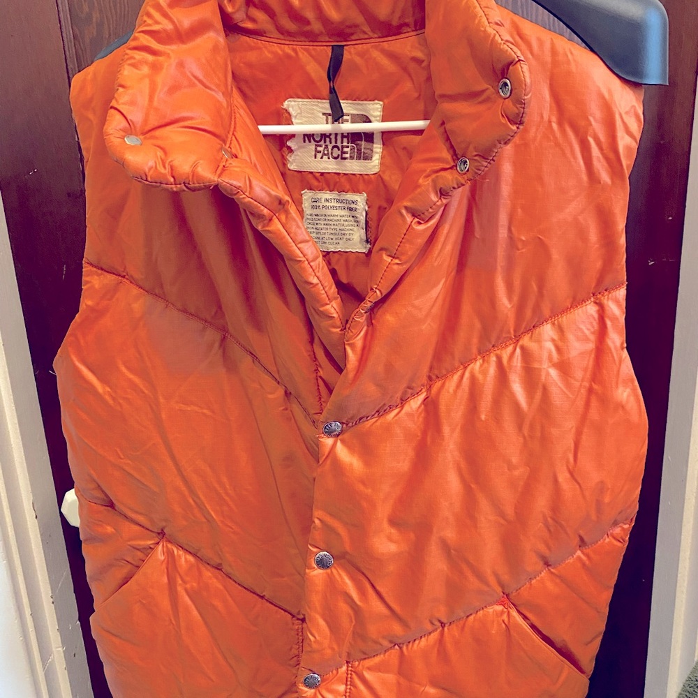 Vintage North Face -original burnt orange color